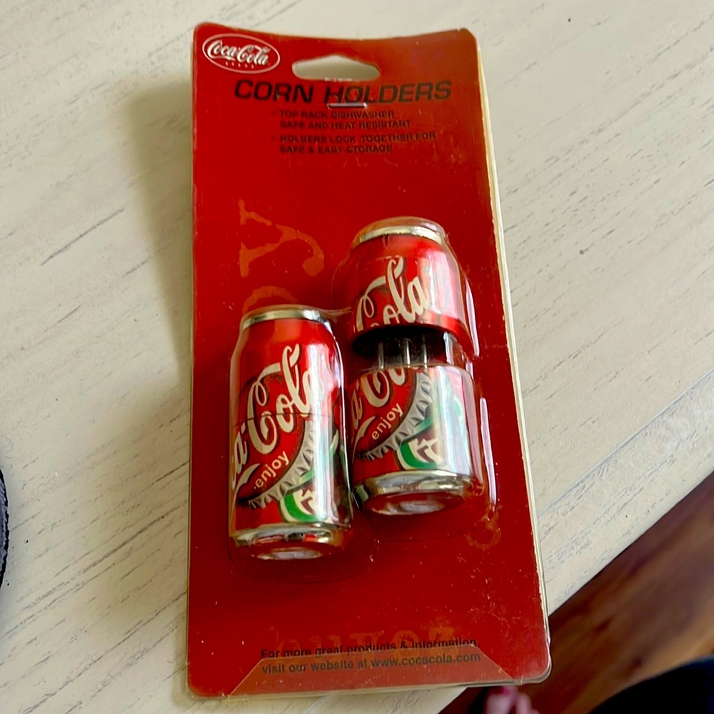 Coca-cola Corn Holders New old stock